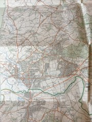 1988 Ordnance Survey Pathfinder Map 1301 Wimborne Minster & Bournemouth West