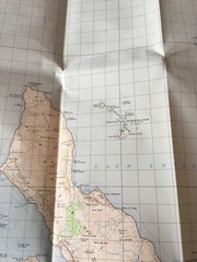 1972 Ordnance Survey One Inch Map 24 North Skye (incl Portree , Uig & Culnaknock