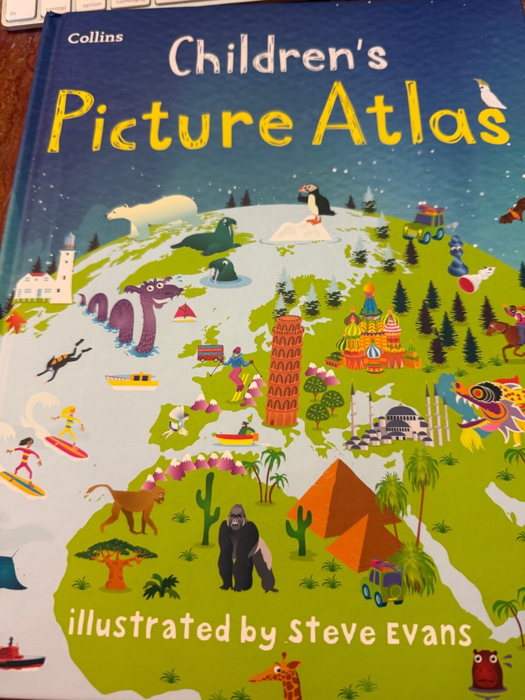 Collins Children’s Picture Atlas by Collins Kids (Hardcover, 2019)