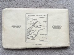 Ordnance Survey Vintage Map Ben Nevis Glencoe 1967 60s Paper Excell Free Post UK