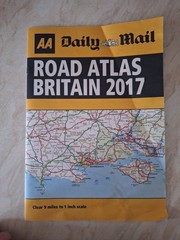 Daily Mail AA Britain Road Atlas 2017 A4 Size