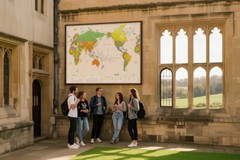 Map of The World Wall Chart Home Mural Office Print Art Poster Decor 61x91cm