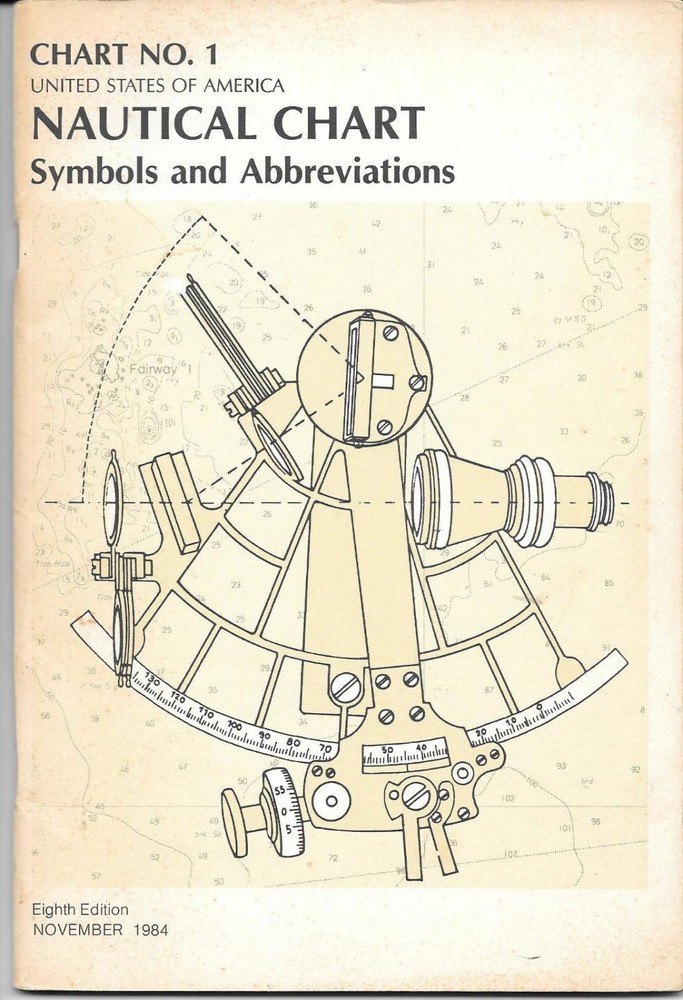 NAUTICAL CHART Symbols and Abbreviations USA Chart No.1 Eighth Ed. Nov. 1984