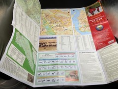 Kenya Traveller’s Map and Kenya Tourism Map: Pre-owned