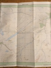 1992 Ordnance Survey Pathfinder Map 112 NH 29/39 Strath Mulzie
