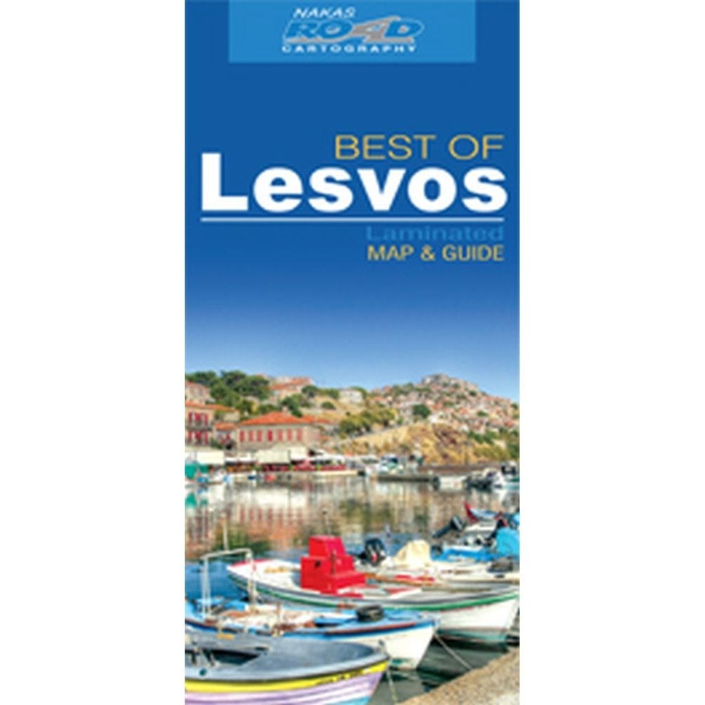 Greece Lesbos 1:125K Water-Resistant ‘best of’ tourist map with info-guide