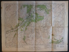 Bundle 14 x Vintage Ordnance Survey Sheet Maps Paper Sheets 1935-1979 Job Lot