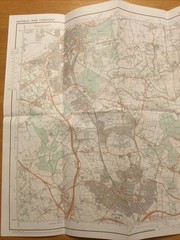 1982 Ordnance Survey Pathfinder Map TL 20/30 Hatfield & Cheshunt (incl Hoddesdon