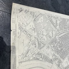 Ordinance Survey 25 Inch To The Mile Large Scale Map 1938. Chiswick. London