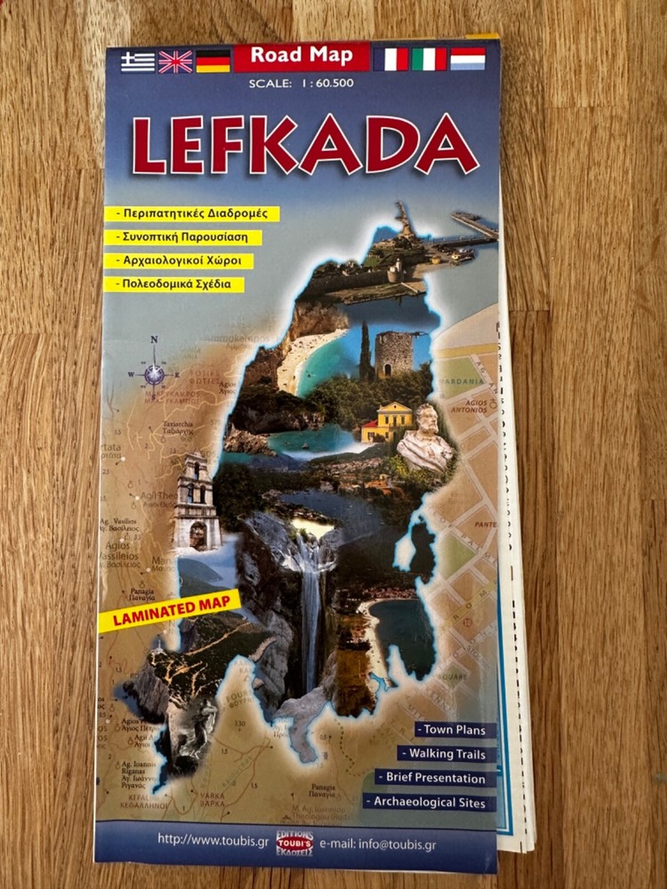 Leftkada – Fold Out Map