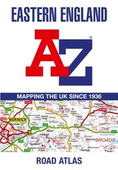 Eastern England A-Z Road Atlas by A-Z Maps (Paperback Book)