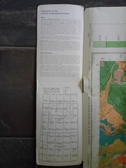 Vintage 1974 IGS 1:50,000 Geological Map Cambridge Sheet 188 Solid & Drift Editn