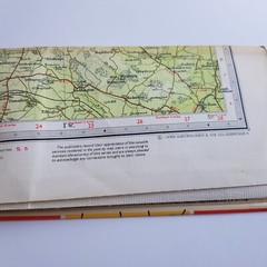Peak District Bartholomew Ordinance Survey Map Hiking 1970s vintage British