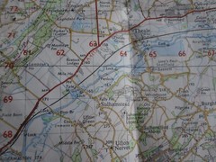 Vintage 1967 Ordnance Survey Seventh Series Map OXFORD & NEWBURY Sheet 158