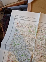 Ordnance Survey Map Of Great Britian – EXETER – 1960 – 1/63360