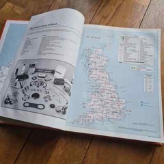 HAYNES ROAD ATLAS OF GREAT BRITAIN – 1985 PERIOD ACCESSORY / COLLECTORS ITEM