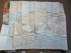 Ordnance Survey Map – Lland’s End – Penzance & St Ives – 2009 – Folded