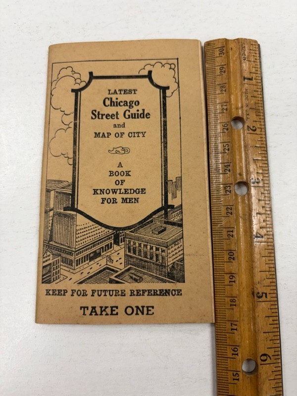 Vintage Chicago Street Guide From 1936