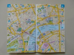The Handy London Map and Guide By Bensons MapGuides 2009