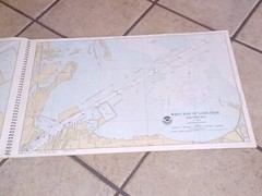 NOAA recreational chart 14846 West End of Lake Erie 6th edition BOAT YACHT MAPS