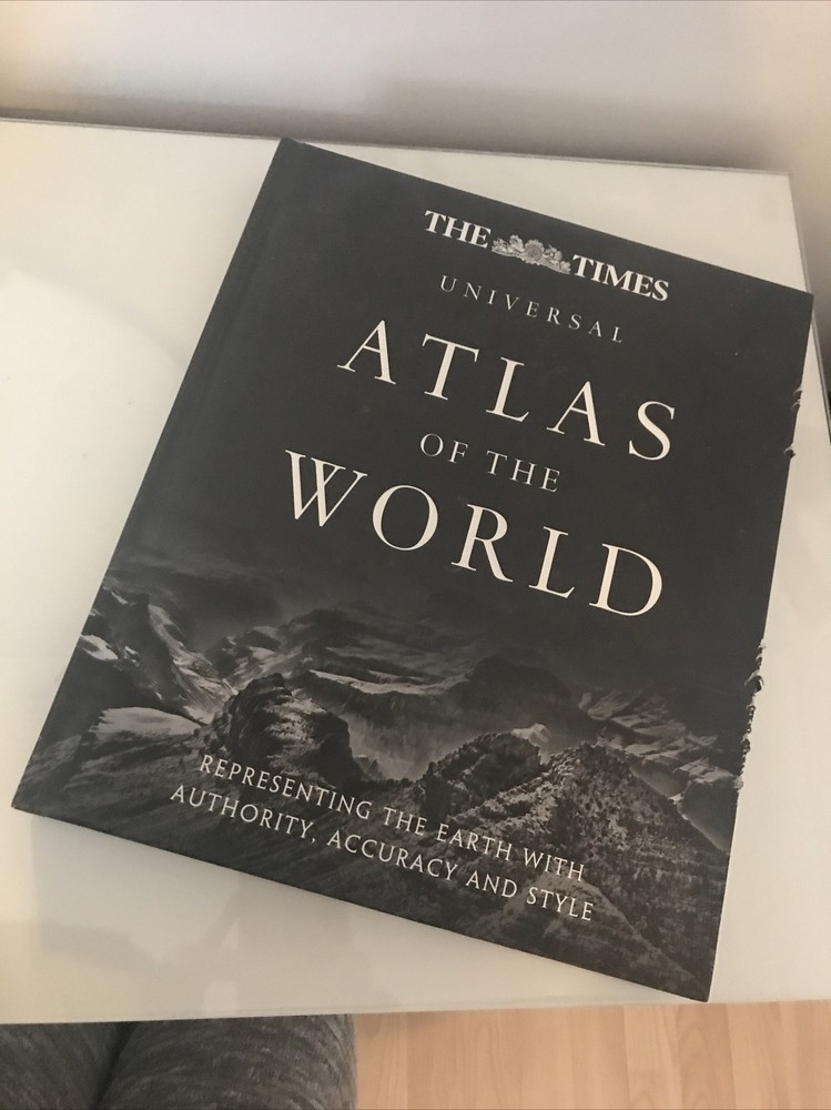 The Times Universal Atlas Of The World Geography Location Through Time City Land