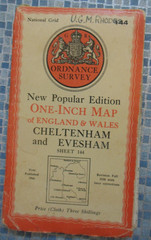 16x Ordnance Survey & Bartolomew’s Sheet Maps 1930’s – 70’s