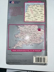North West Norfolk/King’s Lynn/Fakenham OS 132 Landranger Sheet Map Folded