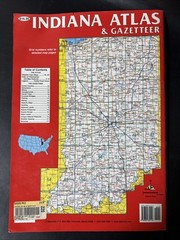 Delorme Indiana Atlas & Gazetteer 1st Edition 1998