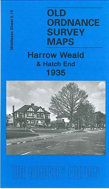 Harrow Weald & Hatch End 1935 Middlesex Sheet 5.15 by Pamela Taylor