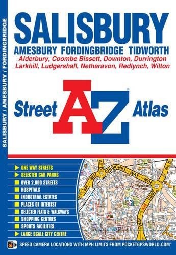 Salisbury Street Atlas (A-Z Stre… by Geographers A-Z Map Paperback / softback