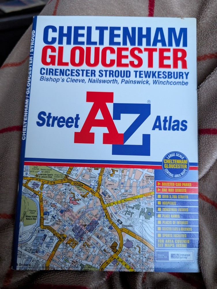 A-Z Cheltenham, Gloucester and Stroud (Stre… by Geographers’ A-Z Map Paperback