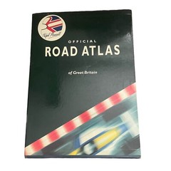 Nigel Mansell Official Road Atlas of Great Britain 1992 – Rare!