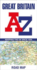 Great Britain A-Z Road Map by A-Z maps (Sheet map, folded)