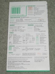 Ordnance Survey Pathfinder map sheet 529 (XG 87/97) Dumfries – 1987