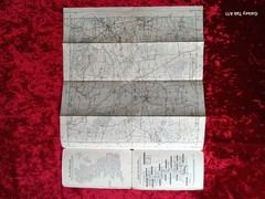 Vintage Ordnance Survey Inch Map TG12 Aylsham Norfolk Folding Map 1960s Edition
