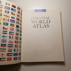 Essential World Atlas PB Oxford Book 3rd Edition International Coverage Maps