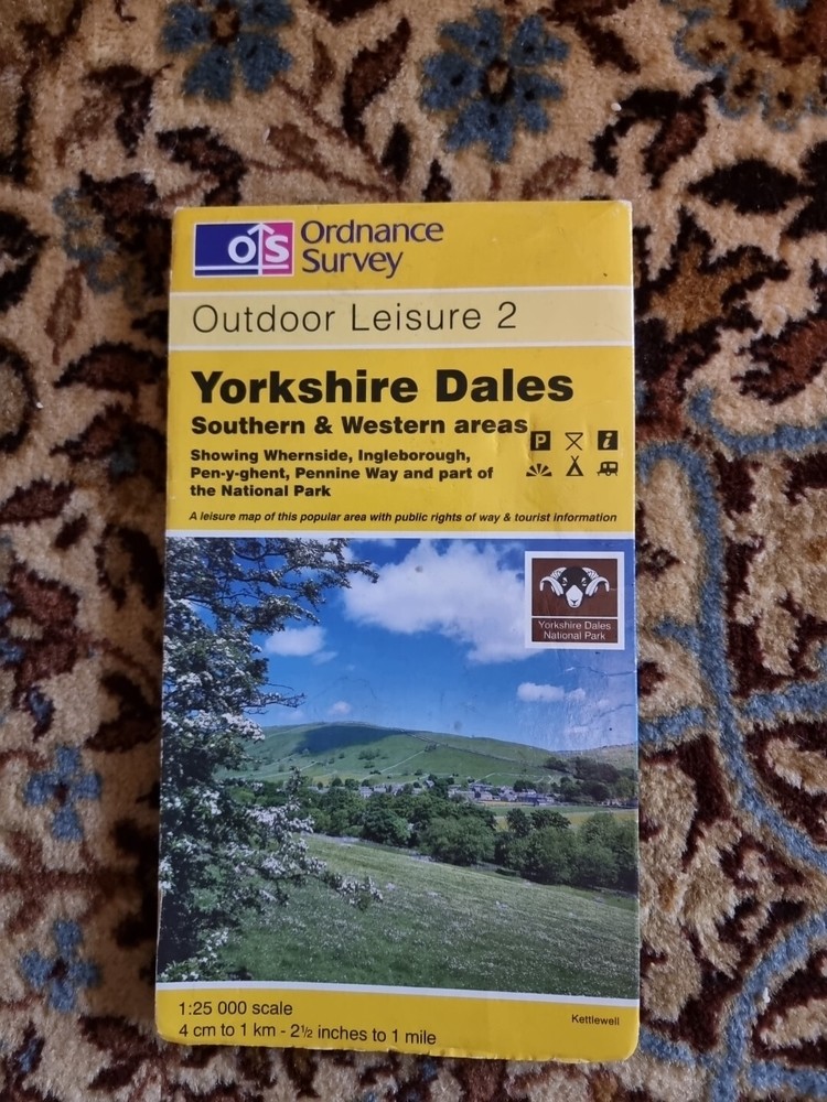 Ordnance Survey Outdoor Leisure 2 Yorkshire Dale’s South & West.