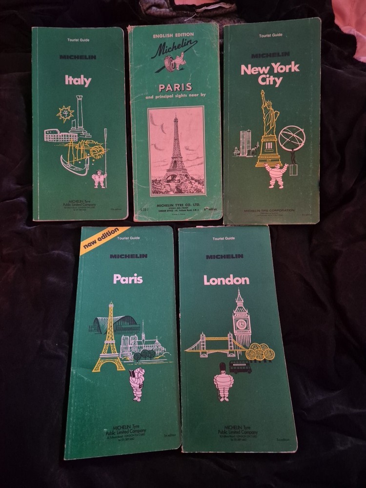 Michelin Tourist Guide – London, New York, Paris, Italy