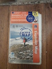 Ordnance Survey Active Explorer OL17 Snowdon