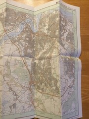 1993 Ordnance Survey Pathfinder Map 1193 TQ 66/76 Chatham (incl Gillingham )