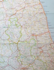 GeoCenter Euro Map No.6: Italy, Adriatic Coast & Umbria • Scale – 1: 200,000.