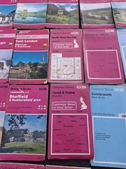 ordnance survey maps Joblot 43 Maps Used