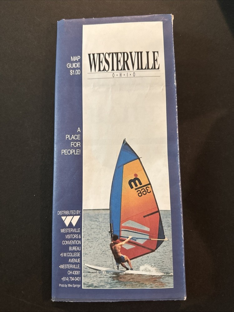 Map Guide Of Westerville Ohio Visitor Guide