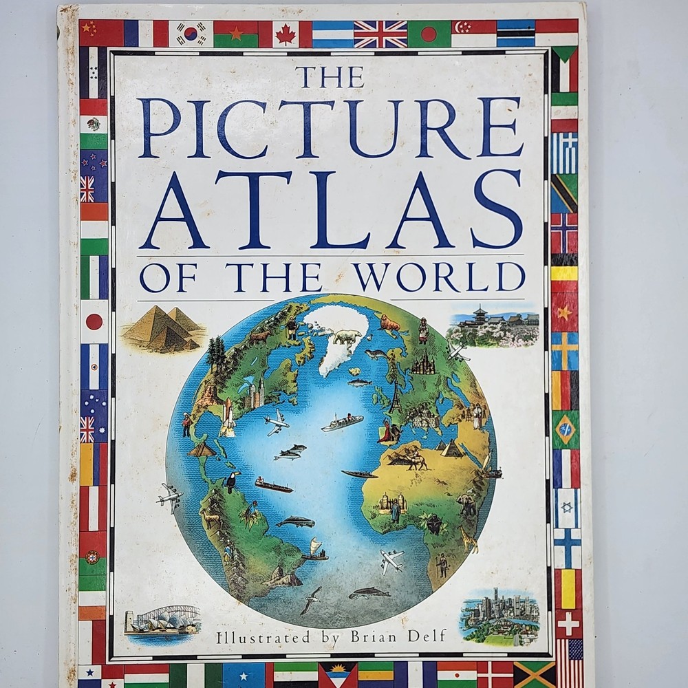 The Picture Atlas of the World 1991 Discovery Toys (Good)