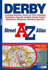 A-Z Derby Street Atlas by Geographers’ A-Z Map Company Paperback / softback The