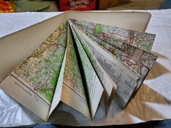 ❤️RARE VINTAGE❤️Geographers’ Road Map Of 35 Miles Round London❤️GOOD PLS LOOK❤️