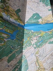 Harvey Superwalker Map 1:25 000 Ben Ledi Hills around Callander Waterproof Paper