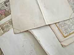 AUTHENTIC LARGE COLOR MAP FROM 18TH CENTURY – Museum Grade Quality