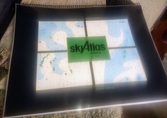 Sky Atlas 2000.0 Second Edition Deluxe Laminated Edition Like New
