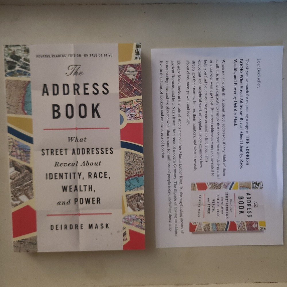 THE ADDRESS BOOK: WHAT THEY REVEAL ABOUT RACE, WEALTH, POWER ~ PB- ARC
